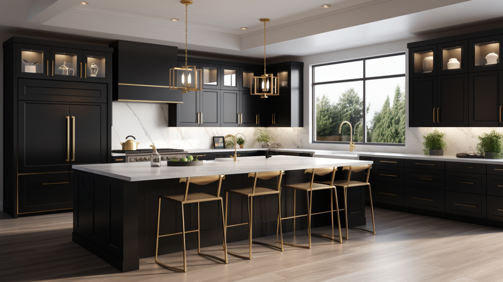 Black Shaker Kitchen 06